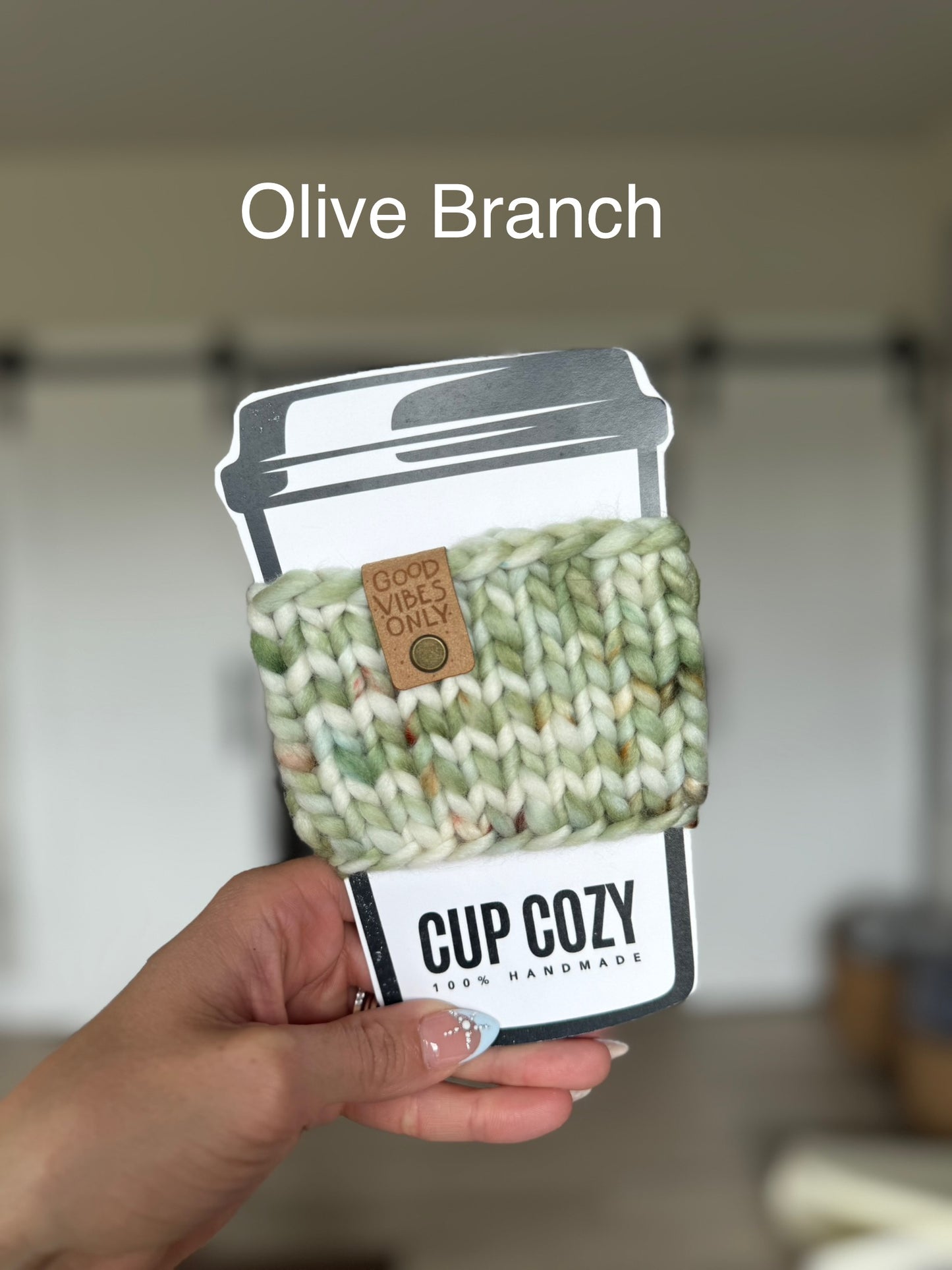 GOOD VIBES ONLY Cup Cozy