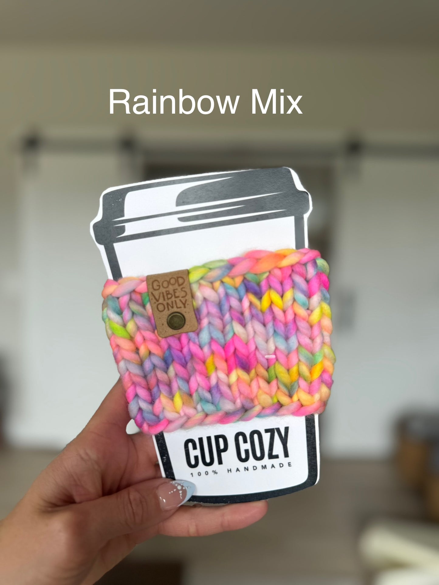 GOOD VIBES ONLY Cup Cozy