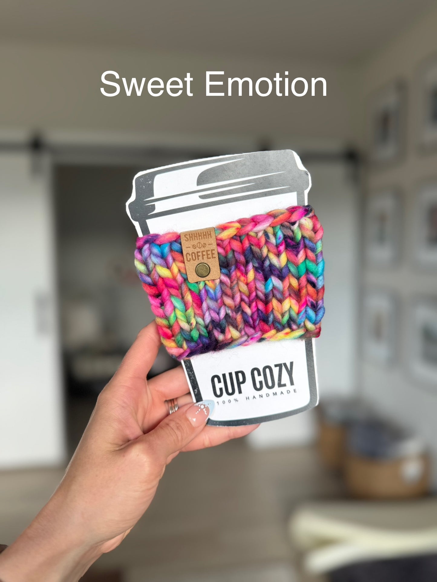 Cup Cozy ~ Shhh Coffee
