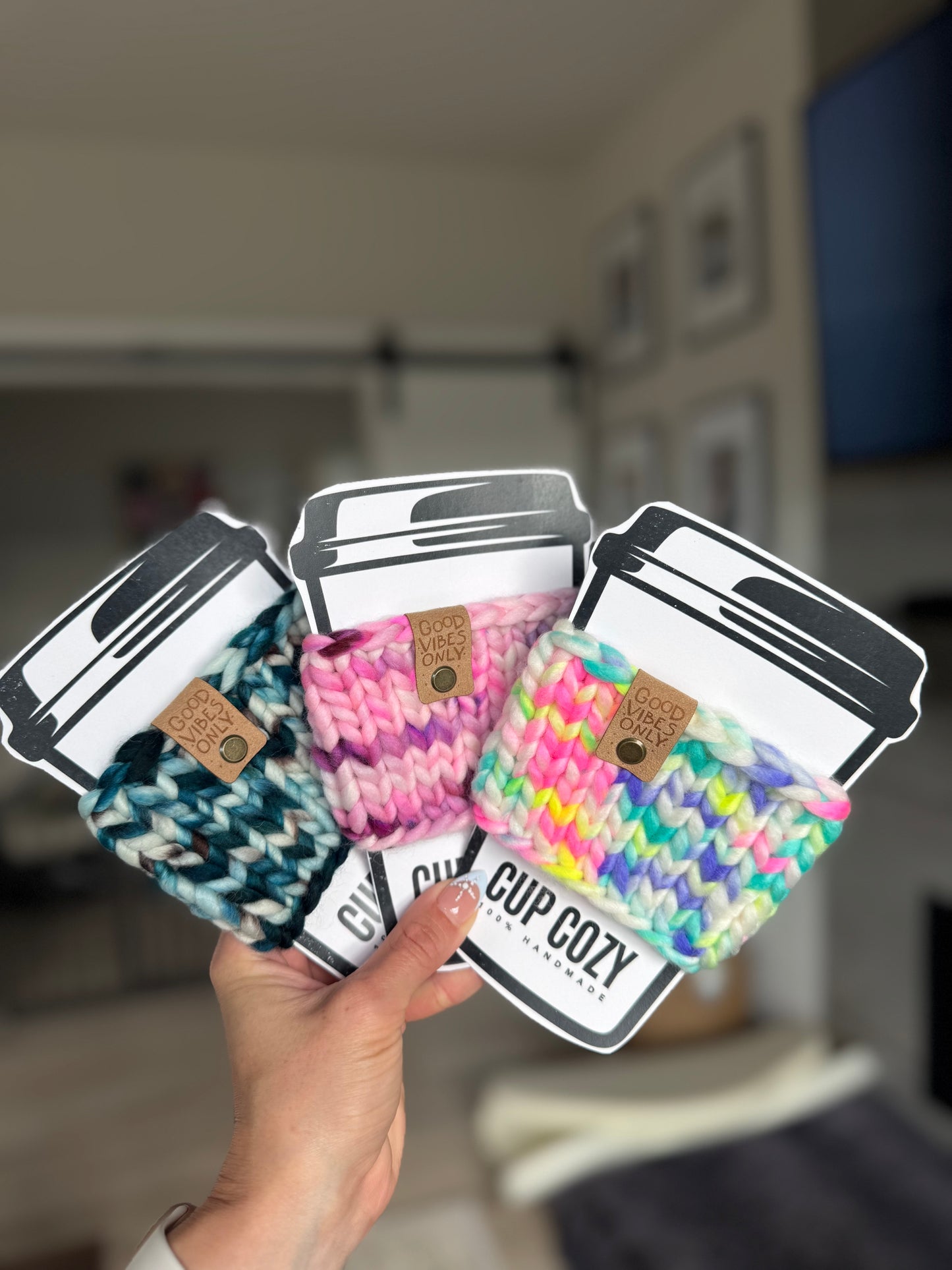 GOOD VIBES ONLY Cup Cozy