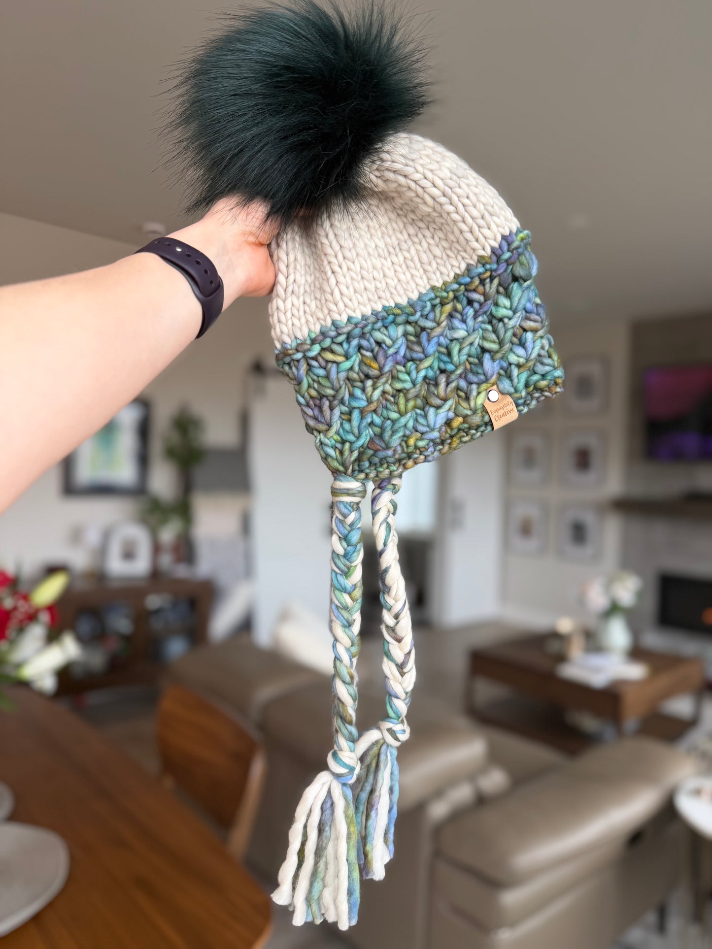 Luxury Adult Winter Crush Chapeau Indiecita and Fog