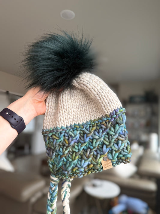 Luxury Adult Winter Crush Chapeau Indiecita and Fog