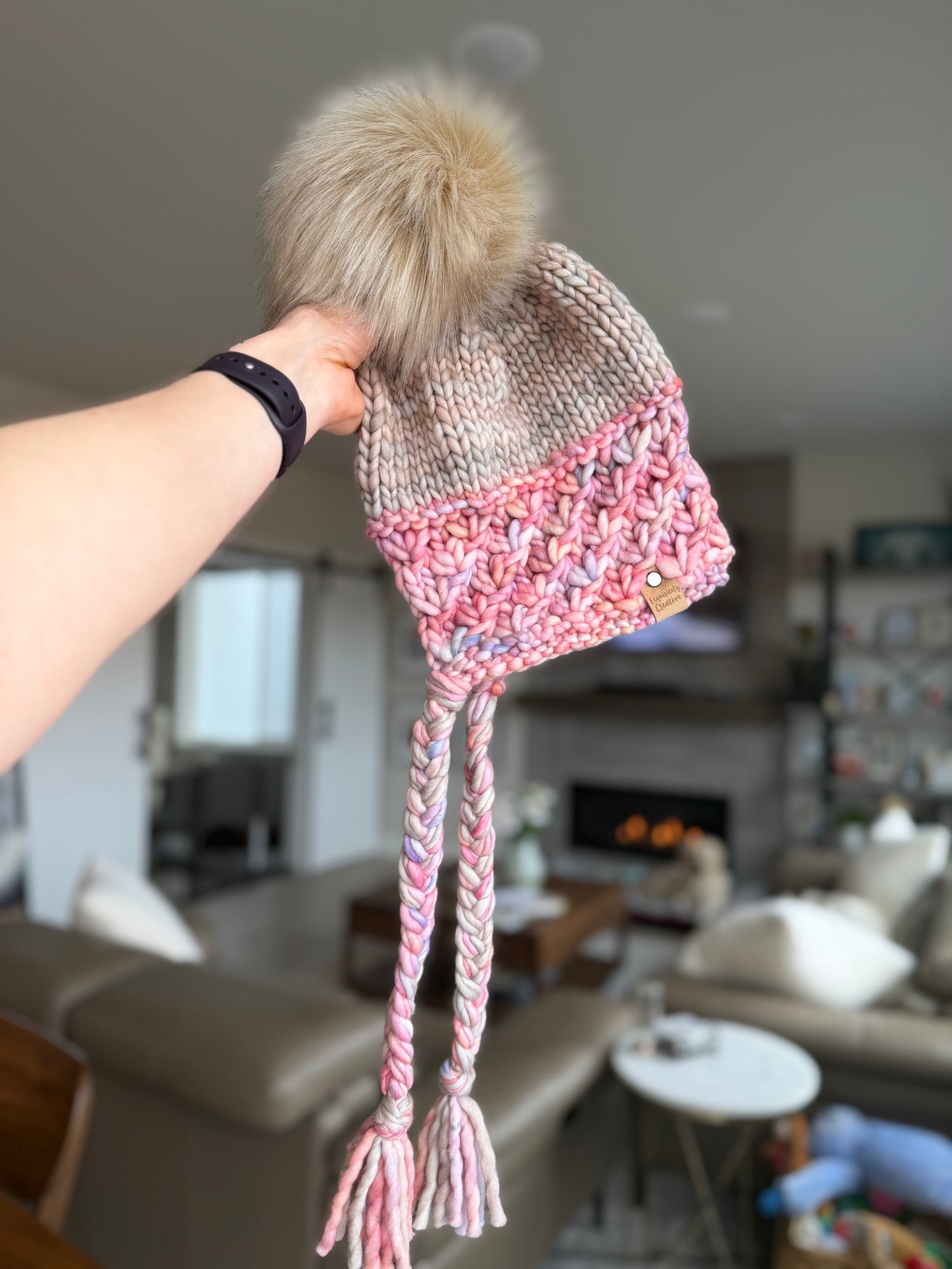 Luxury Adult Winter Crush Chapeau Rosalinda and Whole Grain