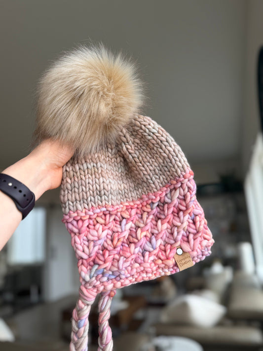 Luxury Adult Winter Crush Chapeau Rosalinda and Whole Grain