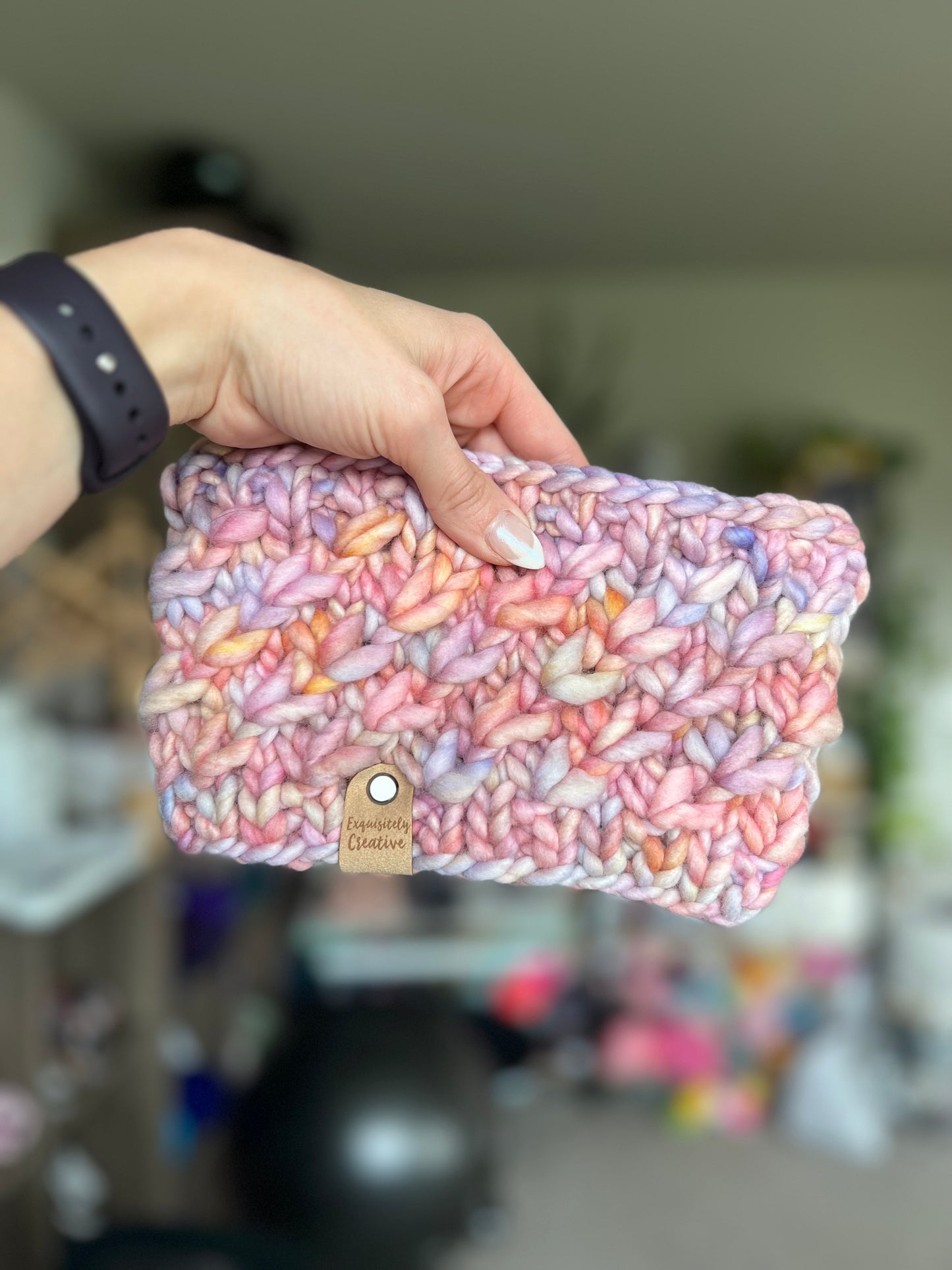 Luxury Adult Crush Headband in Rosalinda