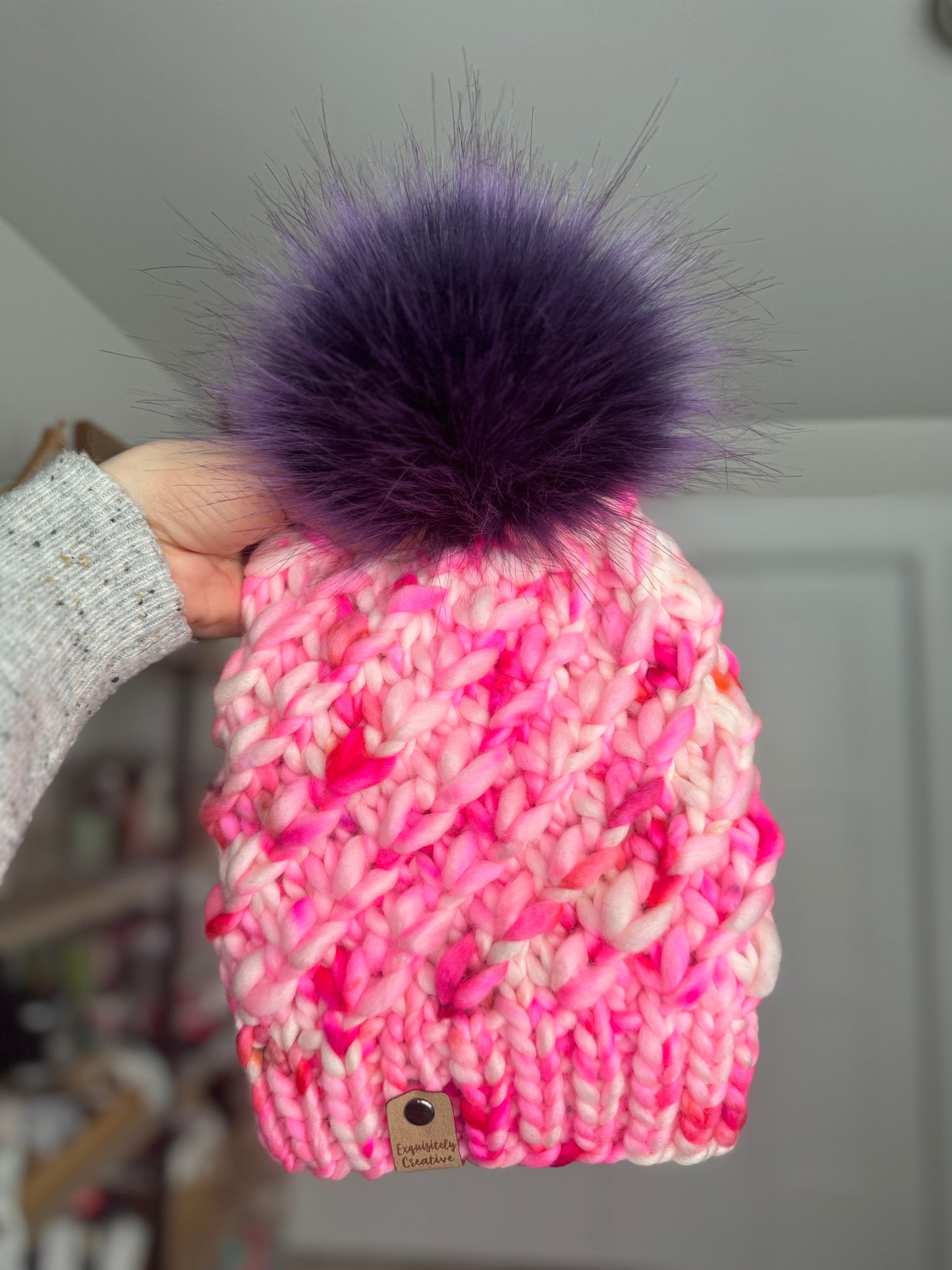 Luxury Adult Crush Beanie in Love Potion