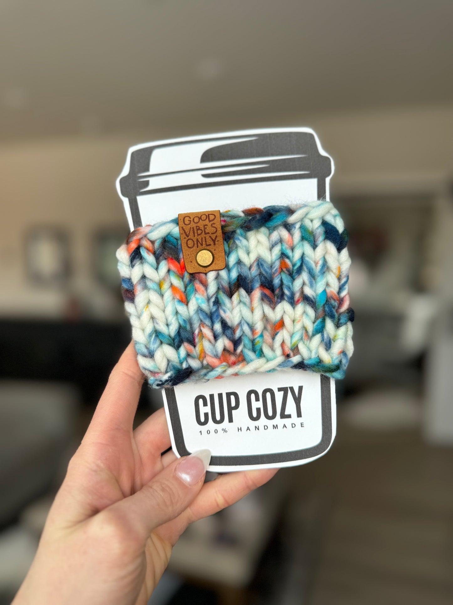 GOOD VIBES ONLY Cup Cozy