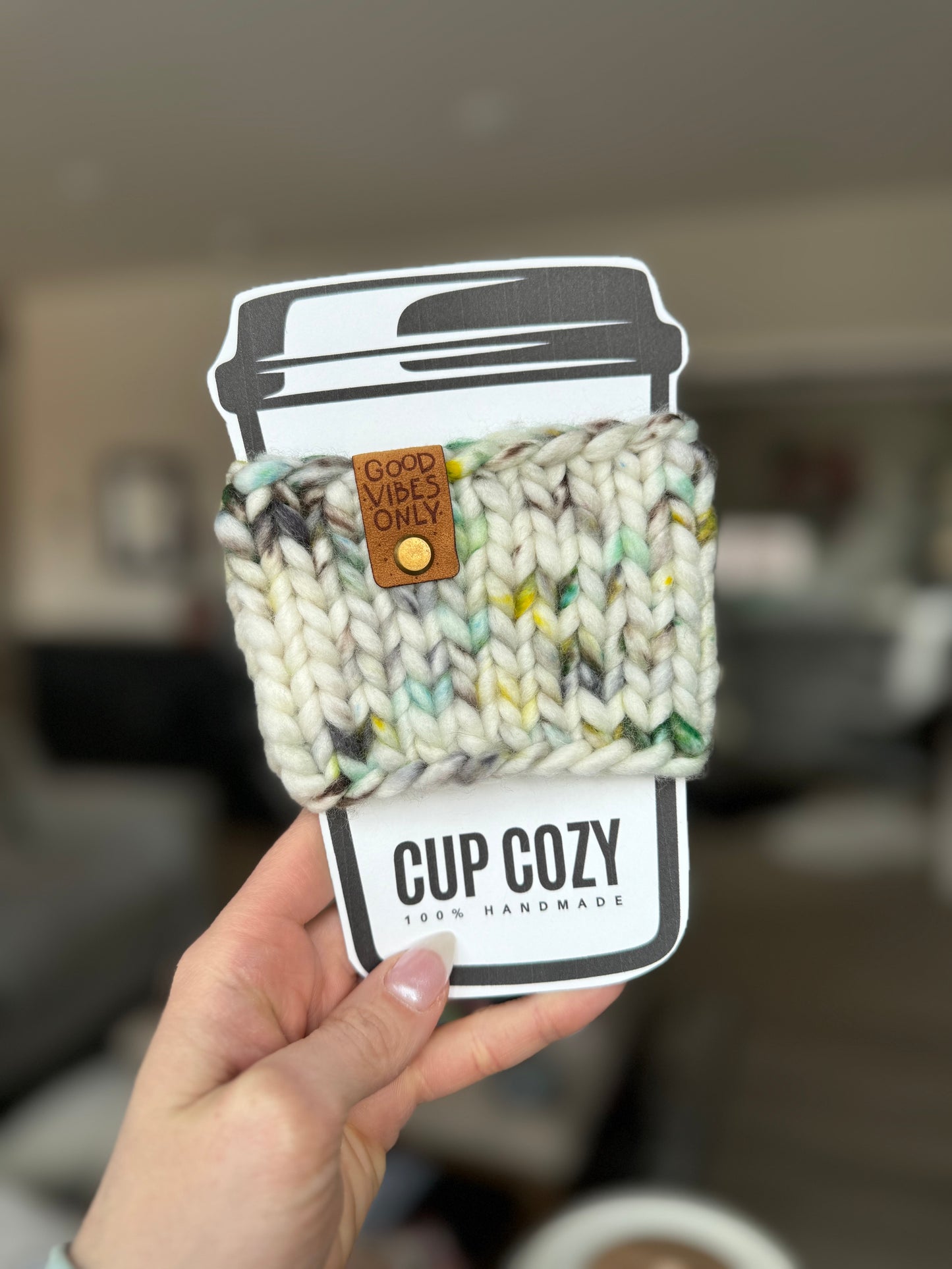 GOOD VIBES ONLY Cup Cozy