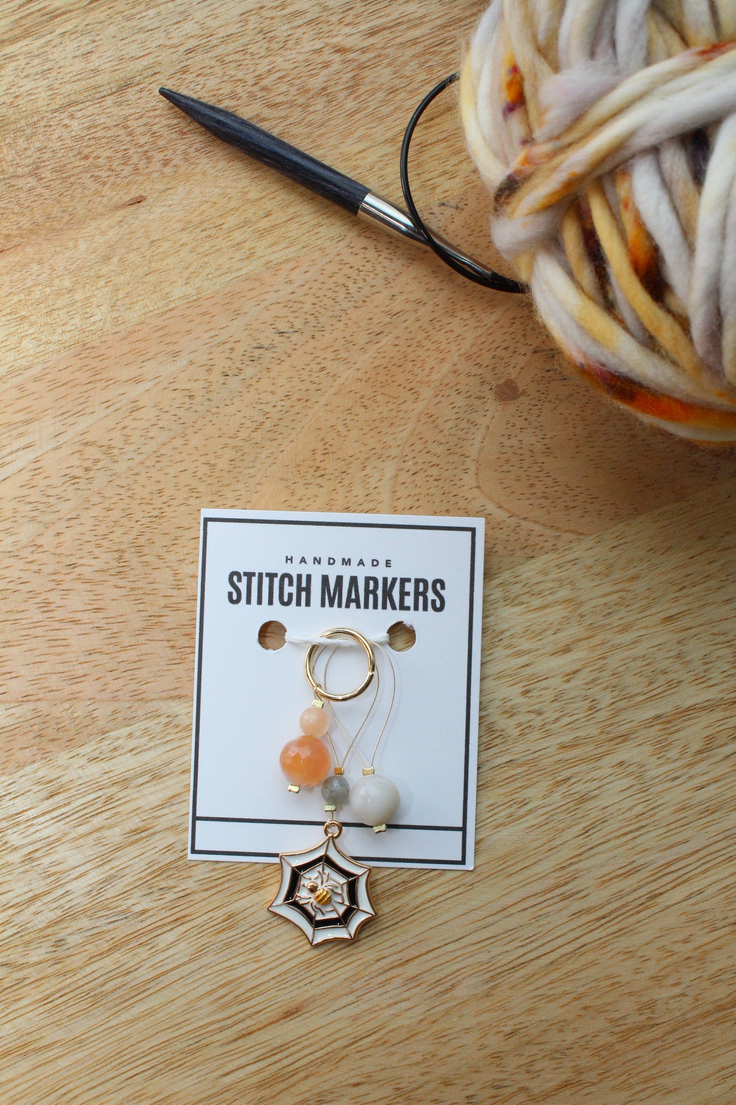 Stitch Marker | Progress Keepers | Knitting Notions | Place Holders | Fall Stitch Markers