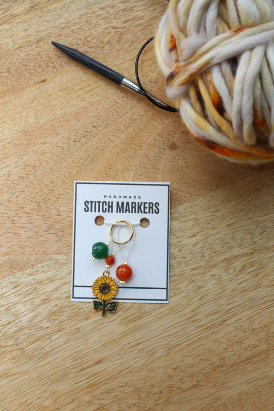 Stitch Marker | Progress Keepers | Knitting Notions | Place Holders | Fall Stitch Markers