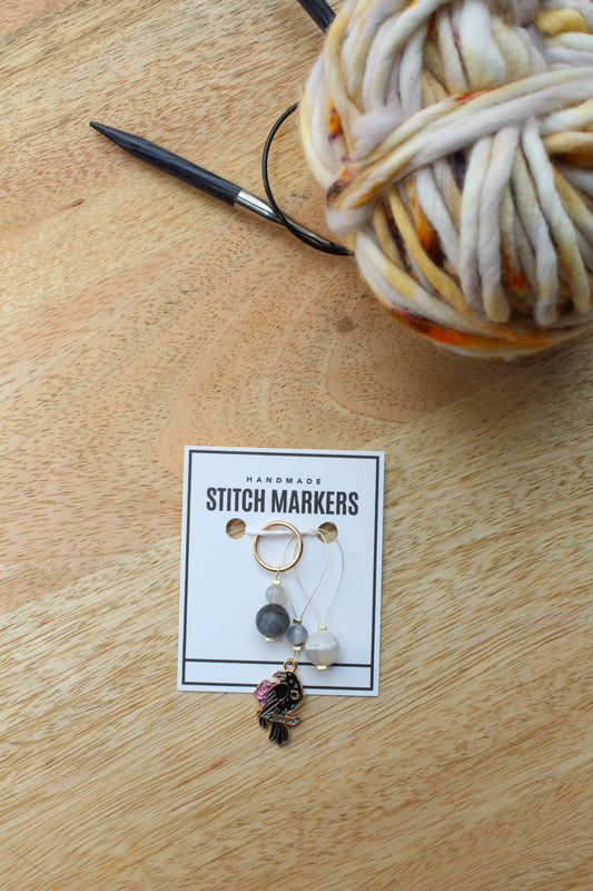 Stitch Marker | Progress Keepers | Knitting Notions | Place Holders | Fall Stitch Markers