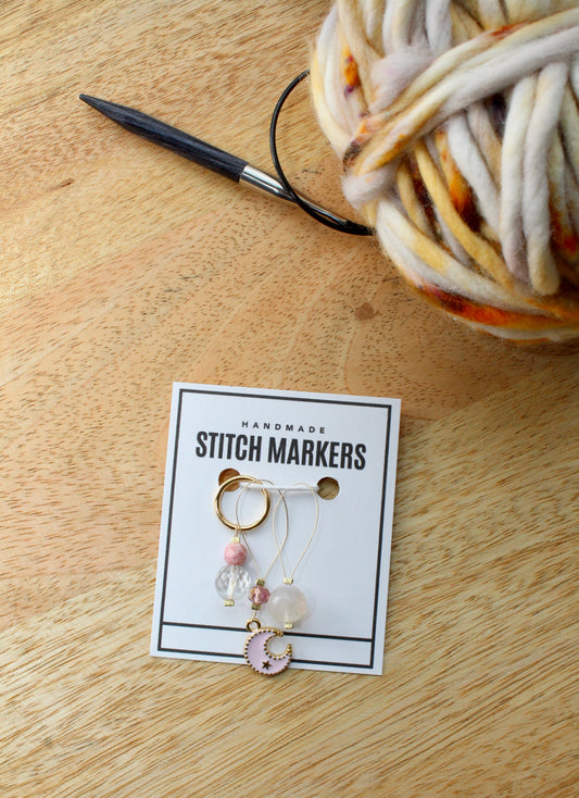 Stitch Marker | Progress Keepers | Knitting Notions | Place Holders | Fall Stitch Markers