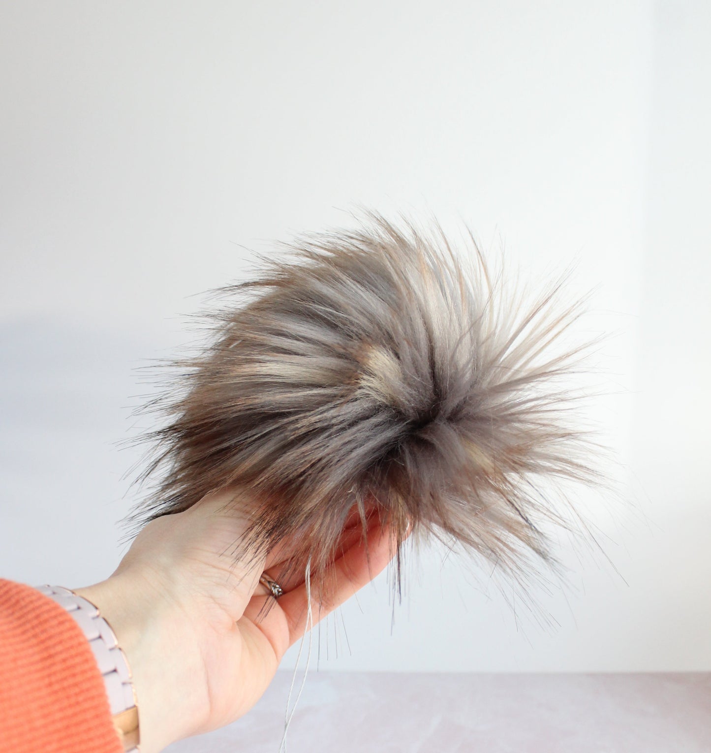 Plume Faux Fur Pom