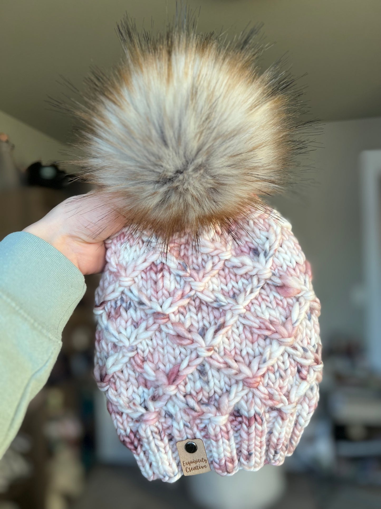 Luxury Adult Halau Beanie in Quartz