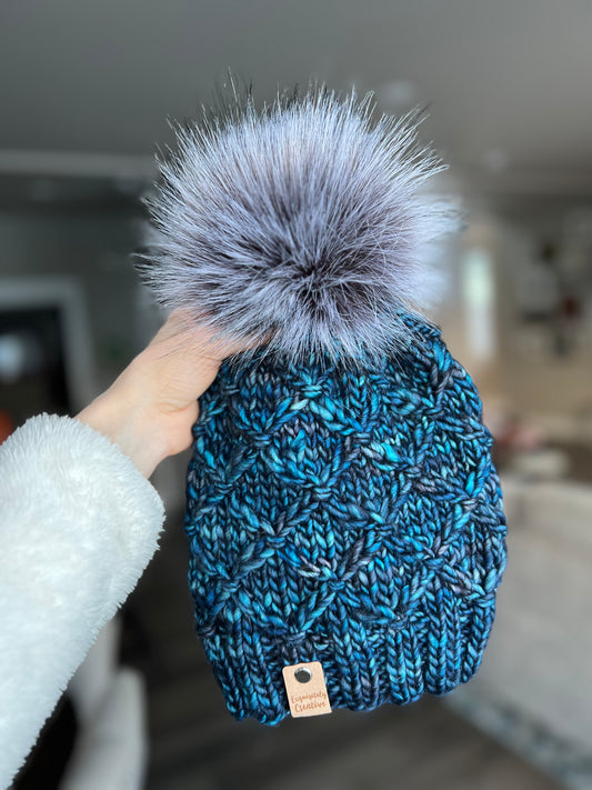 Luxury Adult Halau Beanie in Under the Sea