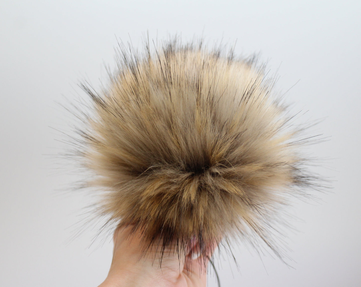 Fawn Faux Fur Pom