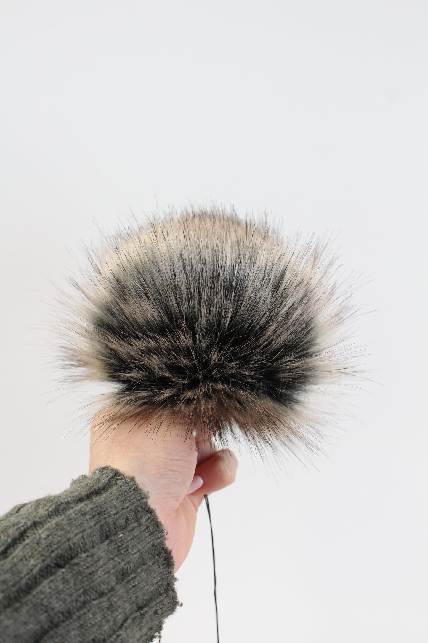 Badger Faux Fur Pom